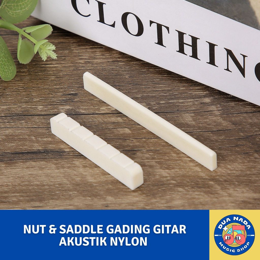 Nut & Saddle Guitar Nylon Classic 1 ชุด