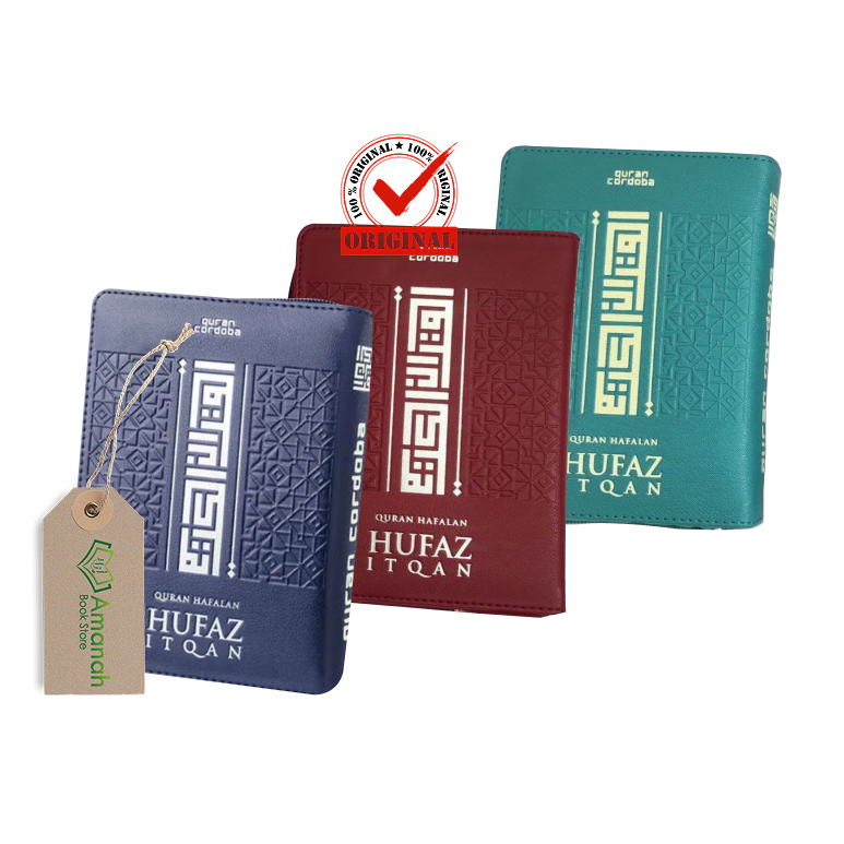 Al Quran Memorization Hufaz Itqan Zipper Size A6 - Cordoba