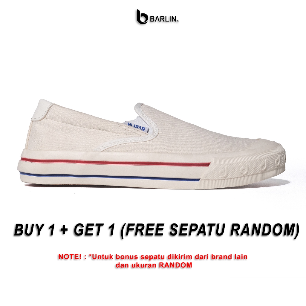ซื้อ 1 แถม 1 - รองเท้าผ้าใบแบบสวมสําหรับบุรุษและสตรี Gusto Series