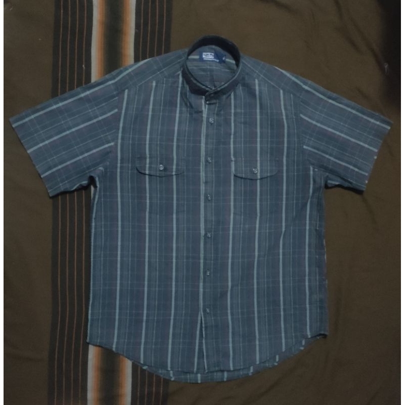 KEMEJA Shanghai Polo Established Collar Shirt 67 sz L