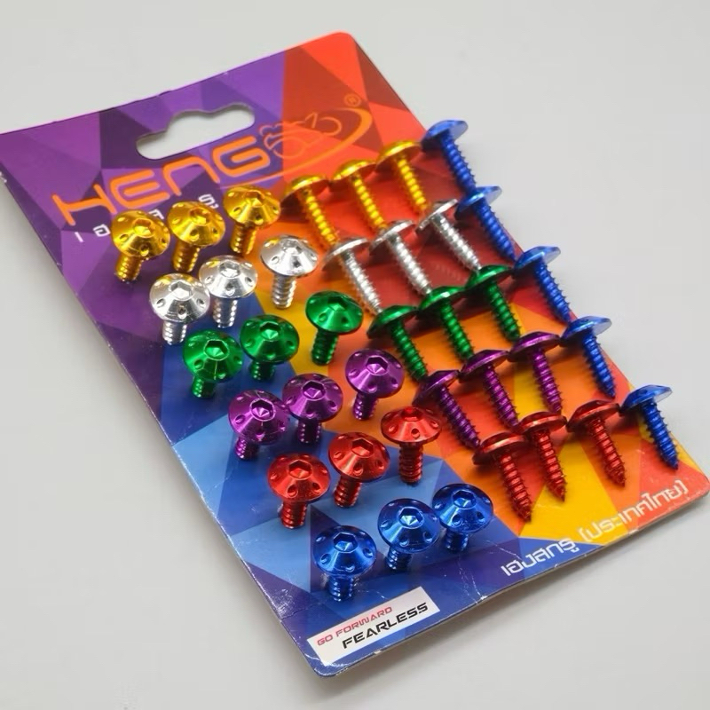 ANTI-RUST BODY BOLT COLOR SPOT CNC BODY BOLT HONDA YAMAHA BEAT MIO SCOOPY VARIO125/150