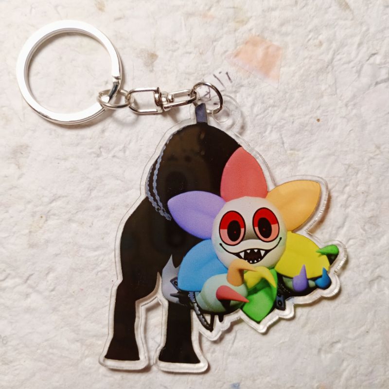 GANTUNGAN Twisted DANDY พวงกุญแจแกนิคโลกของ Dandys พวงกุญแจ Twisted Dandys World