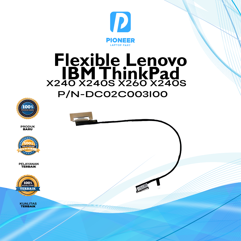 แล็ปท็อปแบบยืดหยุ่น Lenovo IBM ThinkPad X240 X240S X260 X240S P/N-DC02C003I00