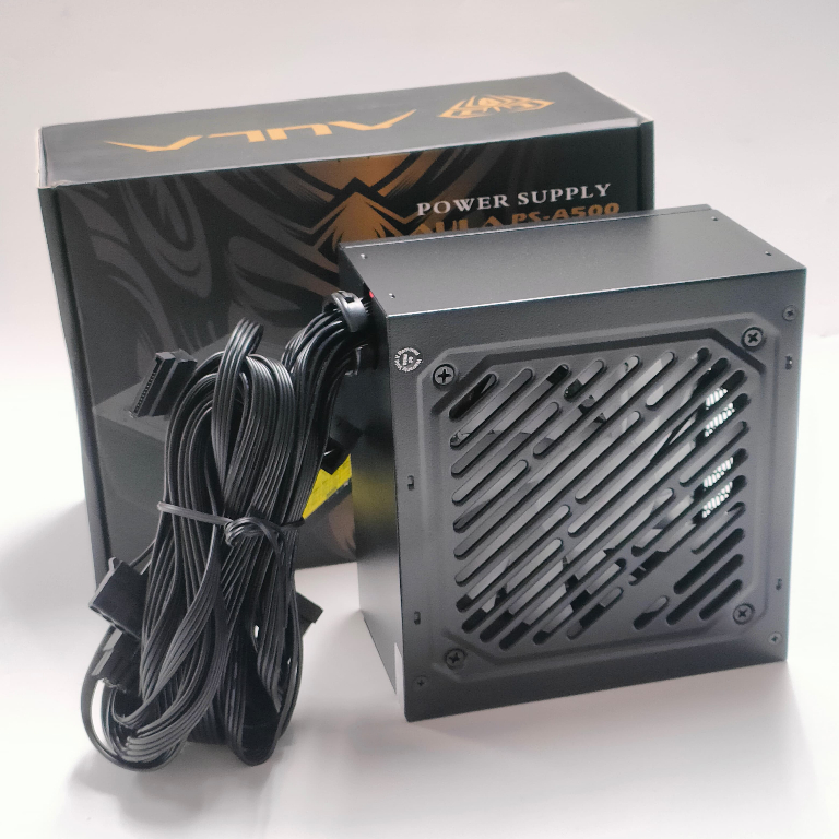PSU PSA500 AULA 500W พร้อมพัดลม RGB