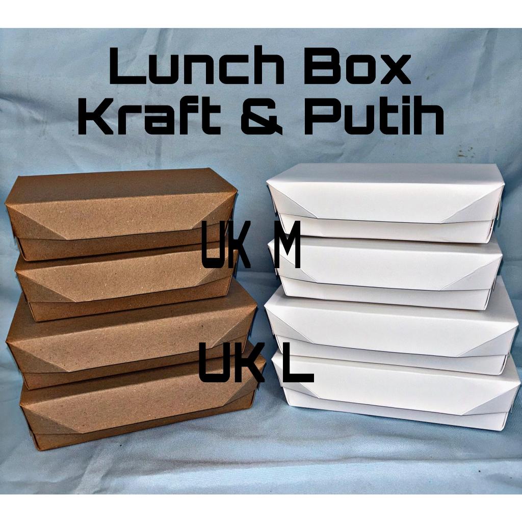 PAPER LUNCH BOX/LUNCH BOX/PAPER LUNCH BOX CONTAINS 5 PCS ANGEL BRAND.