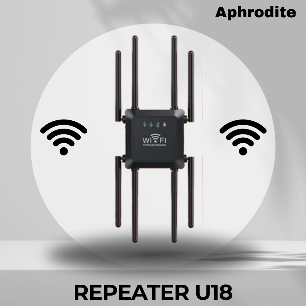 REPEATER U18 ENLARGES WIFI SIGNAL RANGE REPEATER/AP/ROUTER 300Mbps