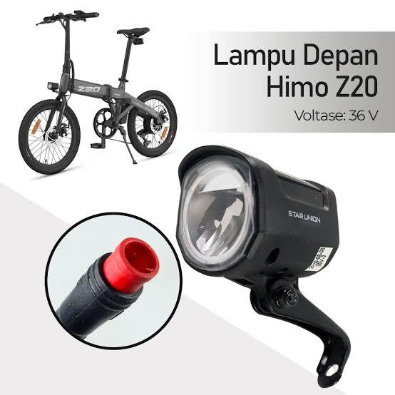 XIAOMI HIMO ไฟฟ้าจักรยานด้านหน้าและด้านหลังไฟหน้า 36V 36 V สําหรับ HIMO Z20 / Z16 / C20