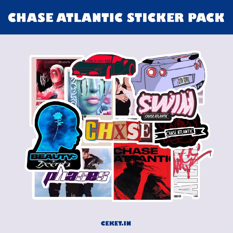 Chase Atlantic Sticker Pack (15 ชิ้น)