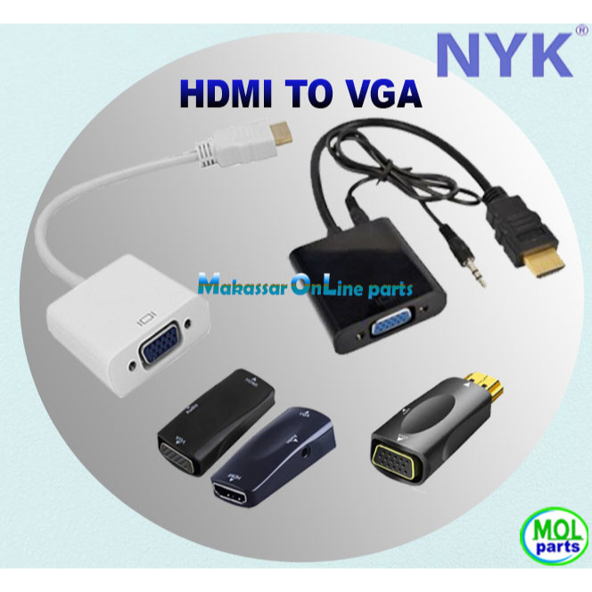 HDMI to VGA HDMI Male to VGA Female HDMI Female to VGA Female Converter