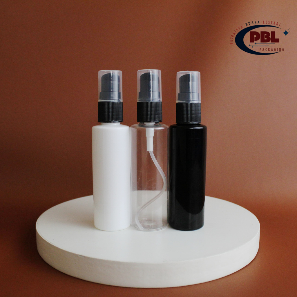 ขวดปั๊มรักษา rf 60มล / ขวดปั้มเซรั่มพลาสติก rf 60มล / ขวด สัตว์เลี้ยง rf 60มล พร้อมฝาปั๊มรักษาคอสีดํ