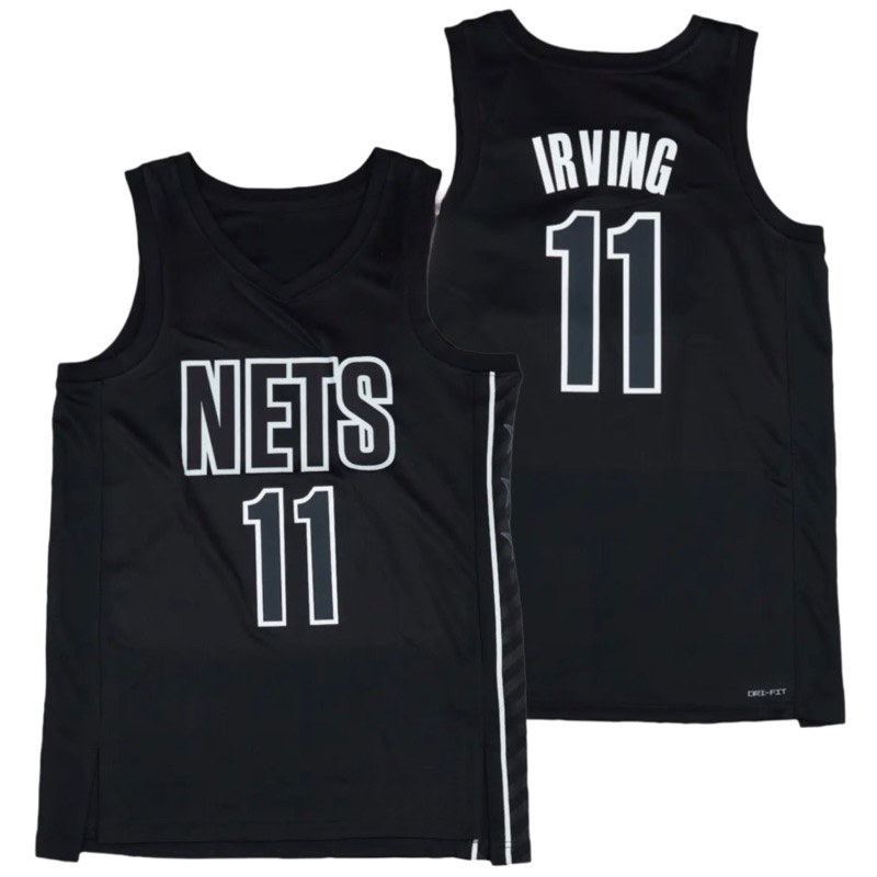 NBA BROOKLYN NETS 11 KYRIE IRVING HONOR 6 STATEMENT EDITION เสื้อบาสเก็ตบอลสีดํา 2023