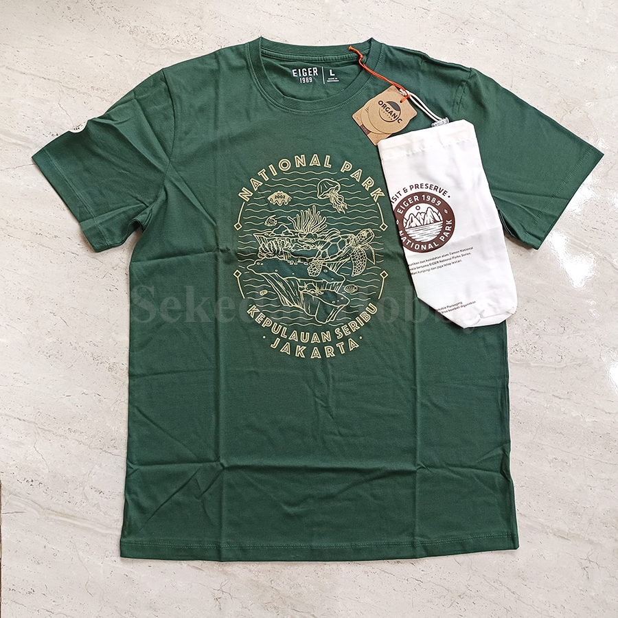 เสื้อยืด NATIONAL GARDEN ONE THOUSAND TEES OLIVE