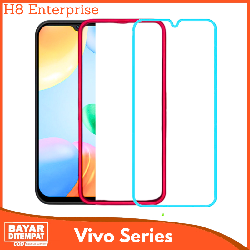 กระจกนิรภัยนีออน Vivo T1 5G Y01 Y12 Y12S Y15 Y15S Y17 Y19 Y20 Y20S Y21 Y21A Y21E Y21G Y21S Y21T Y30 
