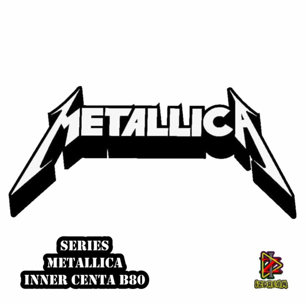 สติ๊กเกอร์ METALLICA BAND INNER CENTA B80
