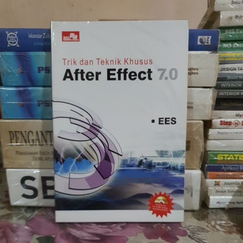 หนังสือต้นฉบับพิเศษ TECHNIQUE TRICKS AFTER EFFECT 7.0 - ซีดี NON