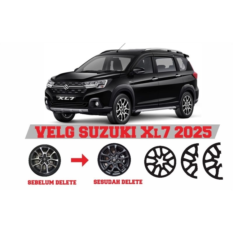DELETE SILVER RIM สําหรับ SUZUKI XL7 รถ/เก้าอี้ VLG รถ SUZUKI XL7 2025