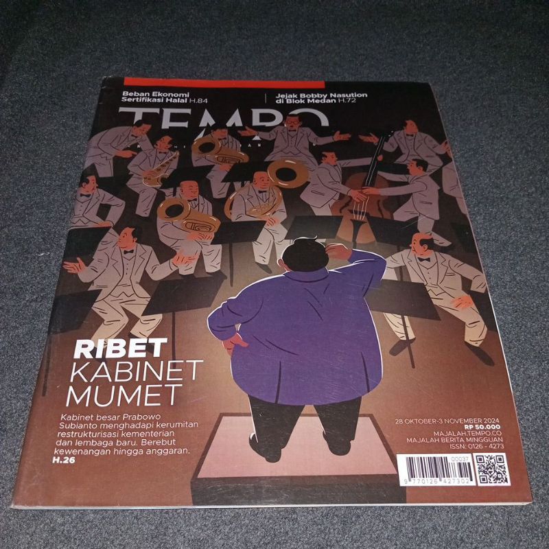 TEMPO MAGAZINE 28 OCTOBER - 3 NOVEMBER 2024 - HASSLE OF MUMET CABINET