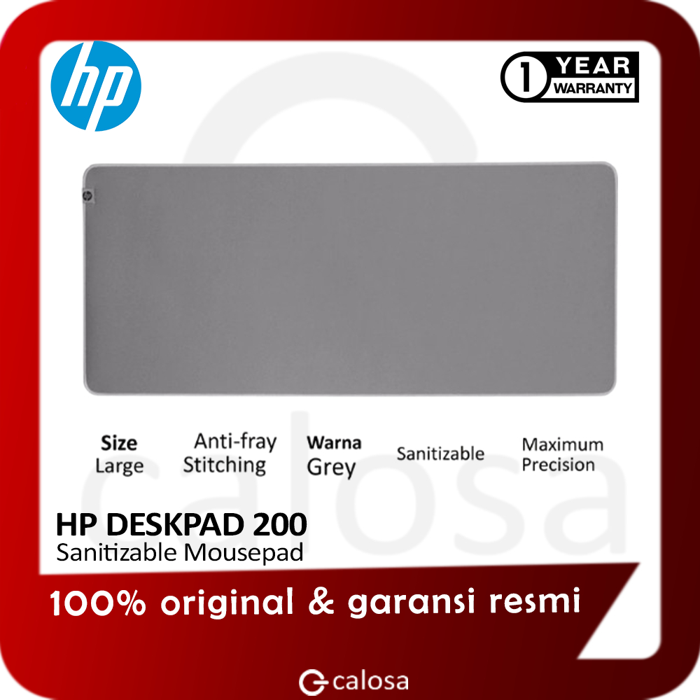 แผ่นรองเมาส์ HP Deskpad 200 Sanitizable