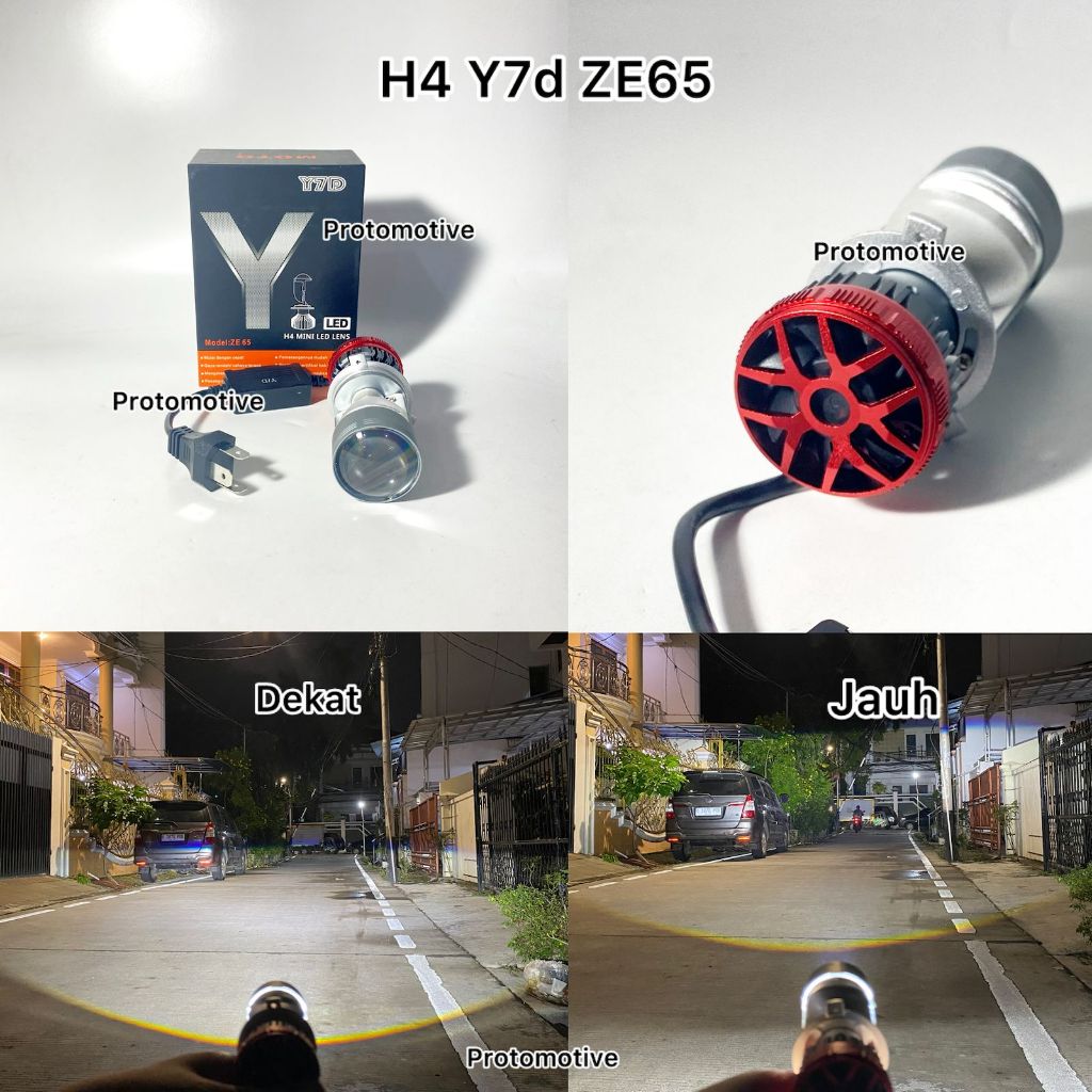 Y7D - H4 ไฟหน้า LED รุ่น ZE65