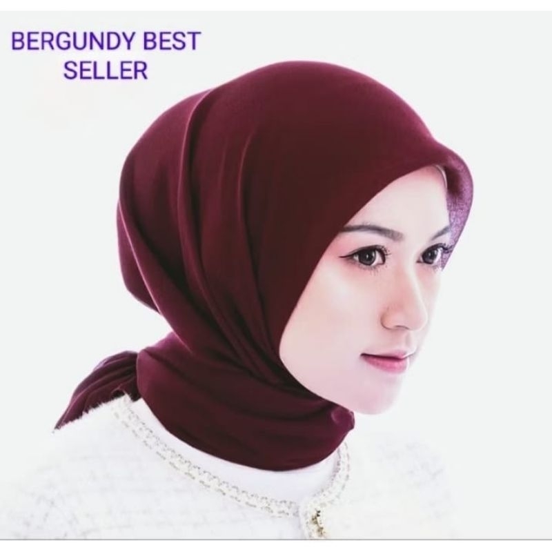 OLD SCHOOL PARIS VARISHA BURGUNDY/OLD SCHOOL PARIS SQUARE HIJAB