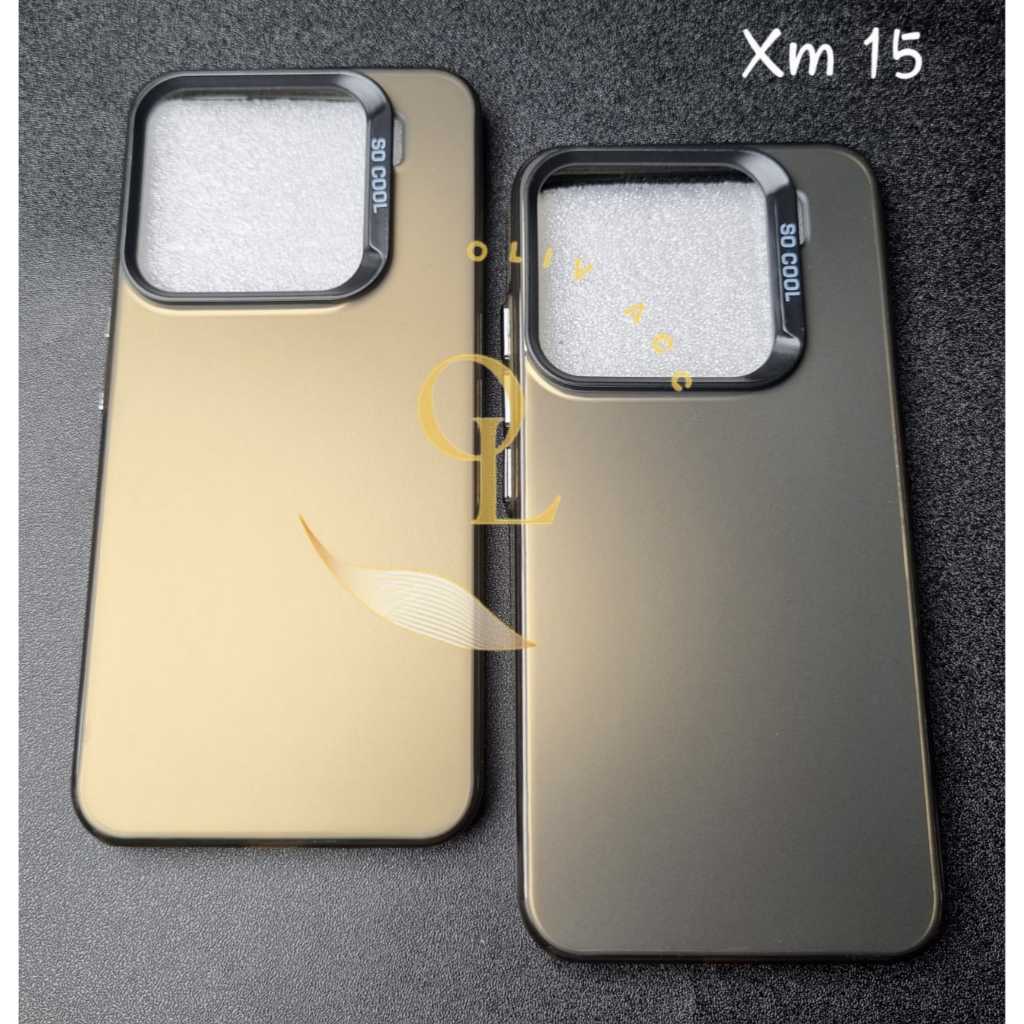 SO COOL CASE XIAOMI 15 ultra MI 15 HYBRID CASE BLACK MACAROON CASE