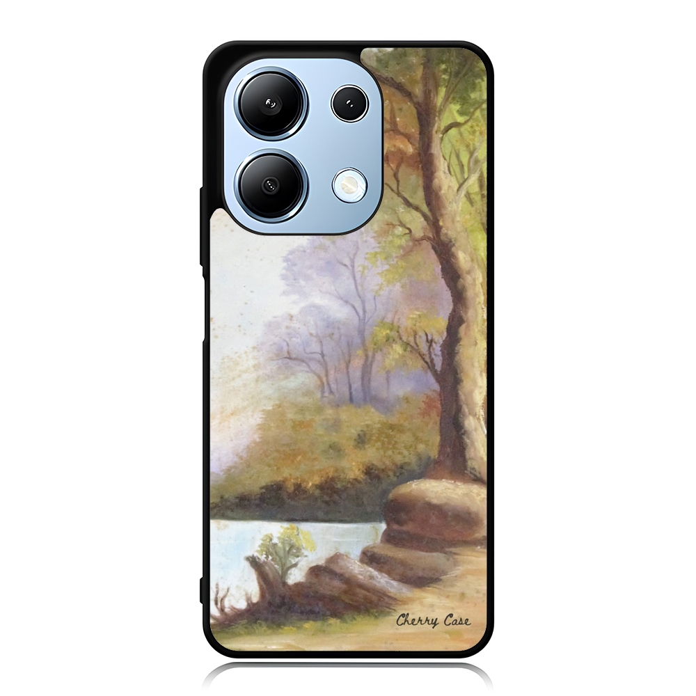 Redmi Note Series 13 12 11 10 9 8 7 6 Pro 4g 5g TPU Softcase Custom Big Tree On The River