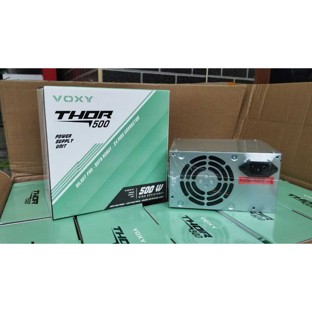 พาวเวอร์ซัพพลาย VOXY 500W / PSU คอมพิวเตอร์ 500 วัตต์ / PSU VOXY THOR 500W