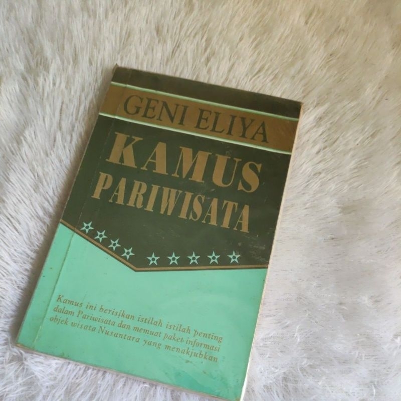 TOURISM DICTIONARY - GENI ELIYA ต้นฉบับก่อนรัก