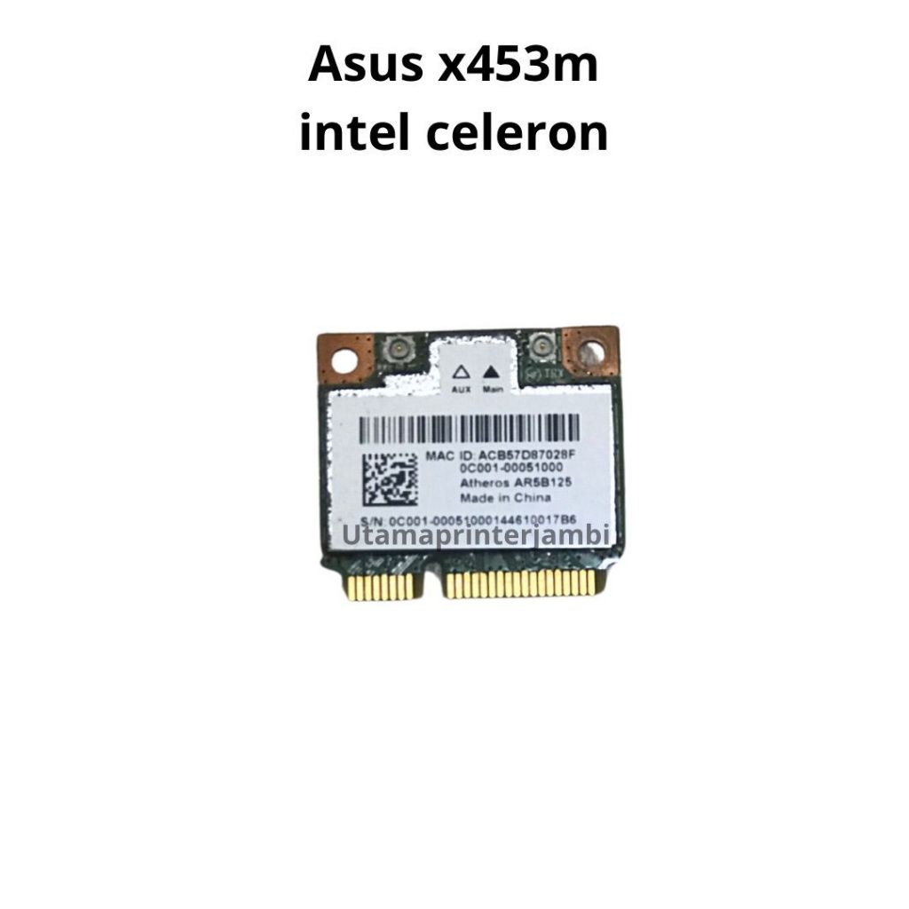 การ์ด Wifi แล็ปท็อป wlan asus X453 X453M X453MA X453S X453SA