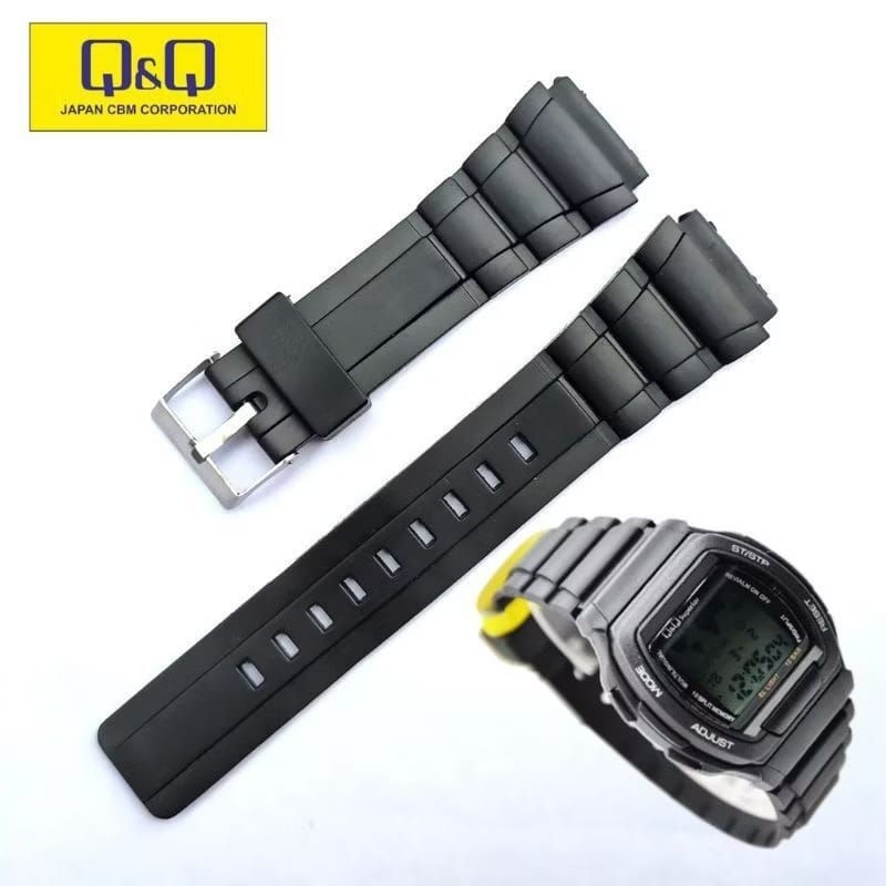 QQ QNQ Q&Q MMW3 QQ DATA BANK WATCH STRAP