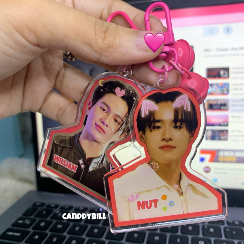 LYKN pinkky พวงกุญแจอะคริลิค Thaipop Thaienthu bell