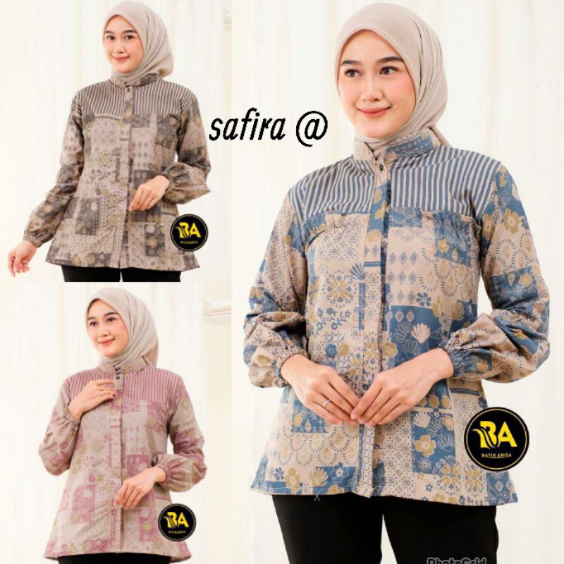 AMANDA MONALISA MODERN WOMENS BATIK CLOTHES M, L, XL ของแท้จาก PEKALONGAN