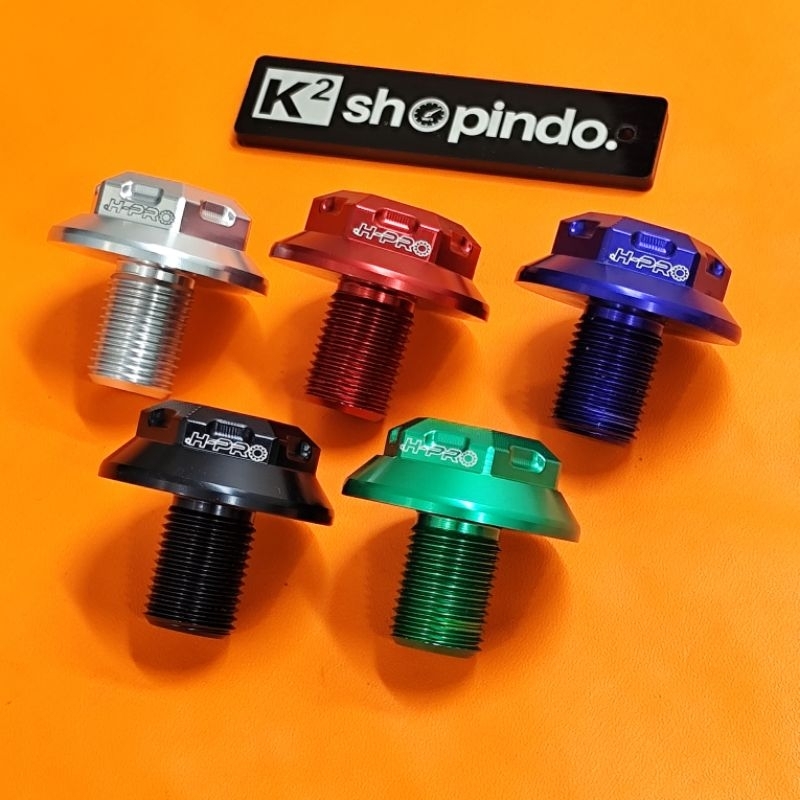 สลักเกลียวสามเหลี่ยมบนสําหรับ HPro Ninja R RR SS 150 Full CNC Original H Pro Steam Nut Ninja