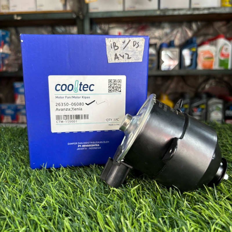 AVANZA FENIA OLD 2004-2011 RADIATOR FAN MOTOR COOLTAC DENSO ยี่ห้อ DYNAMO FAN MOTOR QUALITY ผลิตภัณฑ