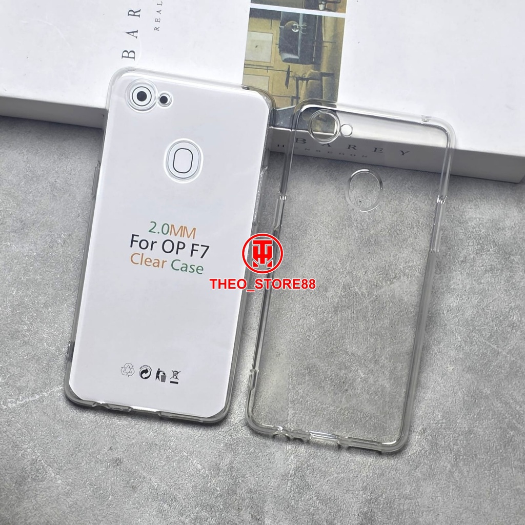 OPPO F7 CLEAR HD CASE 2.0MM CLEAR CASE CH-1