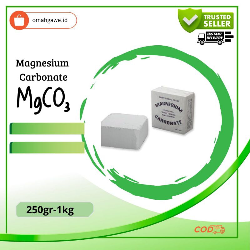 MgCO3 - Magnesium Carbonate - Gym / Rock Climbing Powder - 1กก.