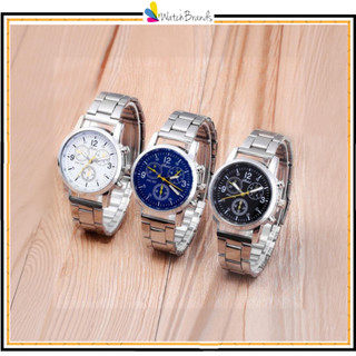 WBS Jam Tangan SHSHD Pria dan Wanita Sport Chrono Rariasi Rantai Geneva Jam Tangan Stainless Steel Jam Tangan Pria Fashion Analog Grosir Model Terbaru SH003