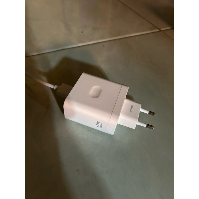 เครื่องชาร์จ Realme 67w ดั้งเดิมพร้อมการสนับสนุน Superdark/Supervooc