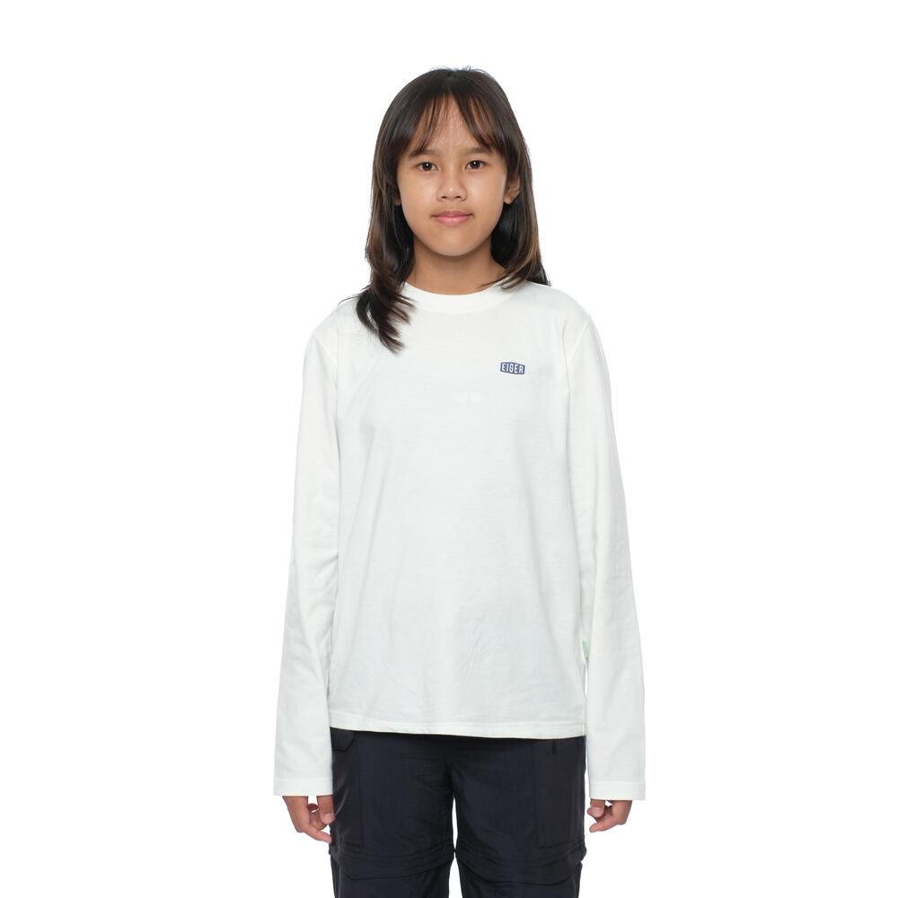 EIGER JUNIOR VIRRE GRAPHIC LS TEES