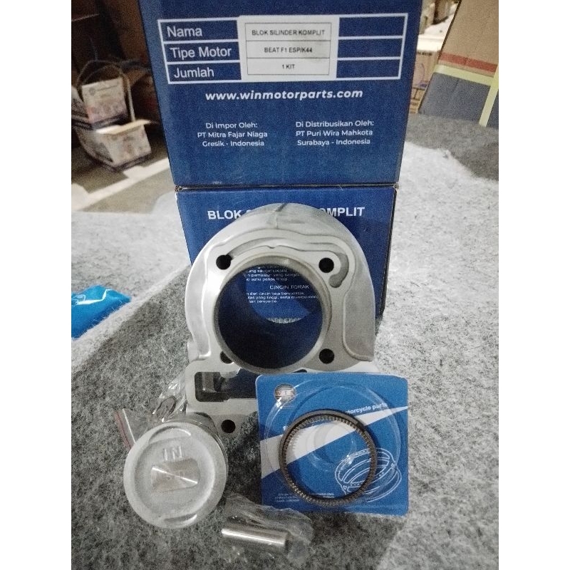 เสื้อสูบ+ลูกสูบ Beat FI Esp K44 (WIN)