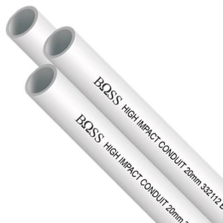 20MM BOSS 2.9M สีขาว ELECTRIC PIPE / CUT 2