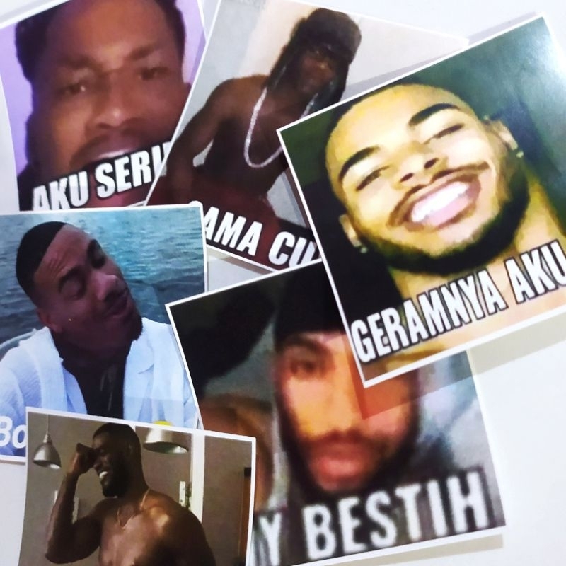 JMK 48 สติ๊กเกอร์ Words Meme สติ๊กเกอร์