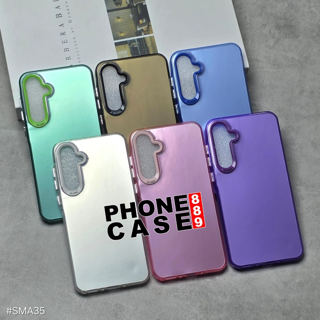 SAMSUNG A55 5G CASE IMD PLATE HOLOGRAM CASE SOCOOL SAMSUNG A55 5G