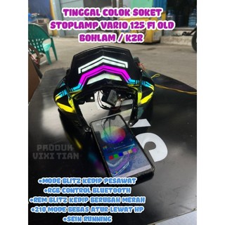 STOPLAMP VARIO 125 KZR RGB BLUETOOTH CUSTOM LAZY JOZZ TINGGAL COLOK SOKET SAJA PNP