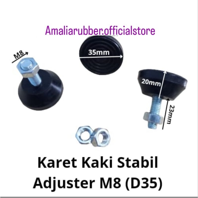 ยางกันโคลง M8 (D35)*