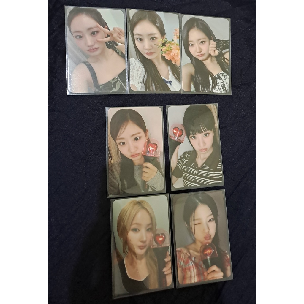 PHOTOCARD KIOF Kiss Of Life POB Fanlight & Julie SET