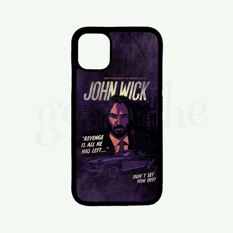 JOHN WICK SOFTCASE IPHONE ทุกประเภท