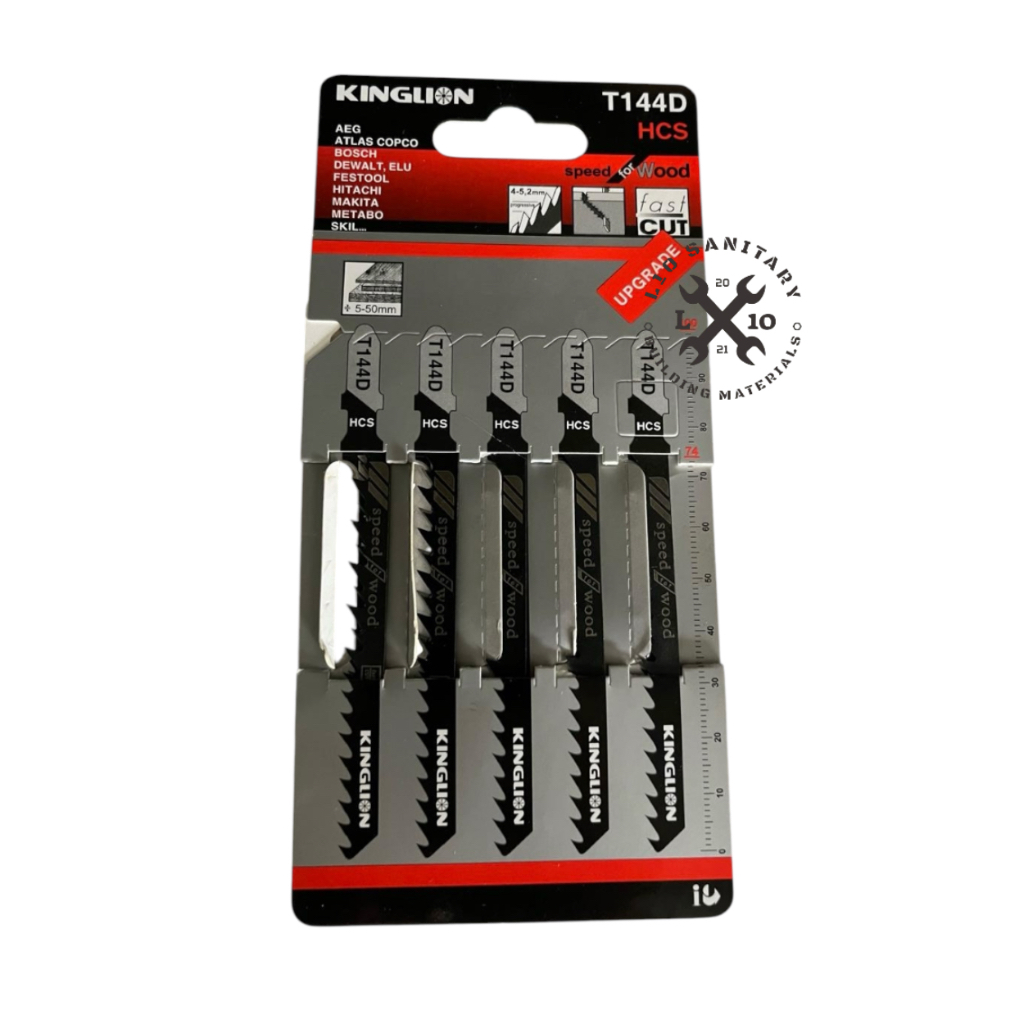 MATA ใบเลื่อยจิ๊กซอว์ T144D / ใบเลื่อยจิ๊กซอว์สําหรับตัดไม้/ใบเลื่อย KINGLION T 144 D เนื้อหา 5 ชิ้น