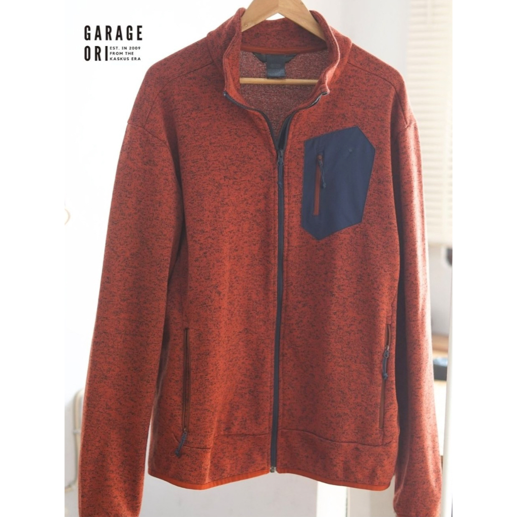 เสื้อแจ็คเก็ต Millet Tribni Orange - XXL