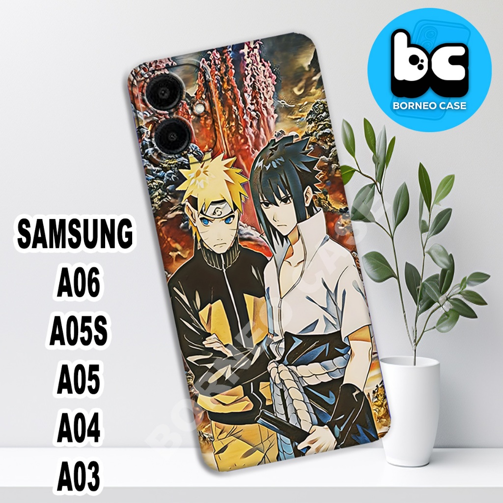(BC57) ใหม่ล่าสุด Procamera SOFTCASE สําหรับ SAMSUNG A06/A05/A05S/A04/A03 HP | นารูโตะ MOTIF | เคส S
